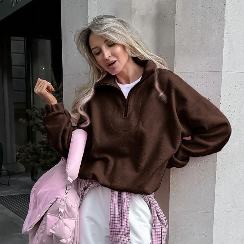 French Style Womens Pullover Hoodie