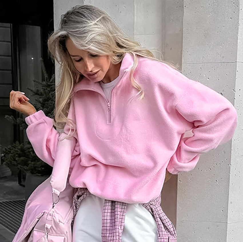 French Style Womens Pullover Hoodie